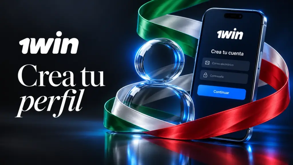 Ilustración de registro de 1win para México
