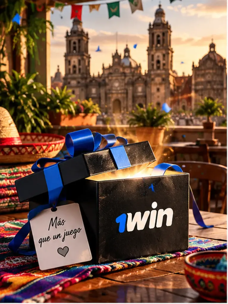 Ilustración de promociones de 1win para México